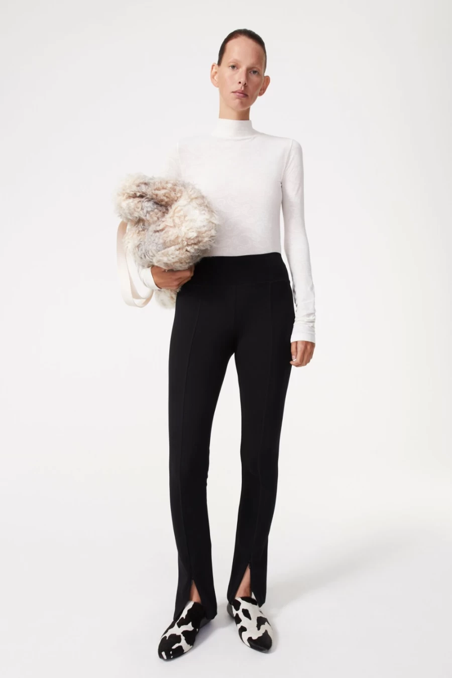 Rodebjer Women's Black Vittie Tights - Stylish & Comfortable Legwear
