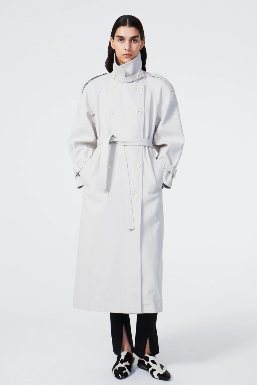 Rodebjer Women's Stone Lois Trench Coat - Classic Stylish Outerwear