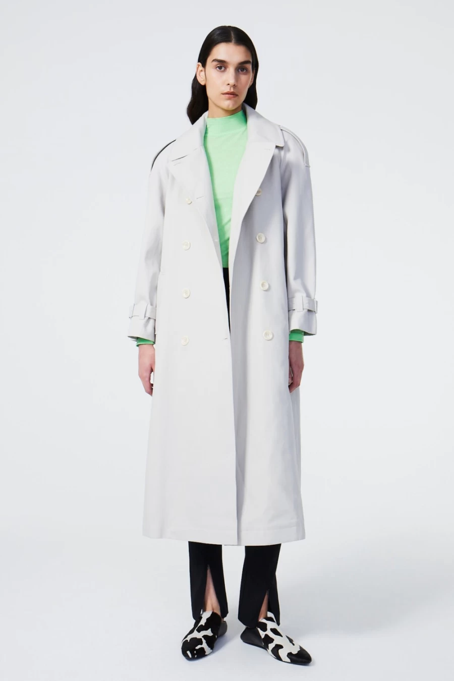 Rodebjer Women's Stone Lois Trench Coat - Classic Stylish Outerwear