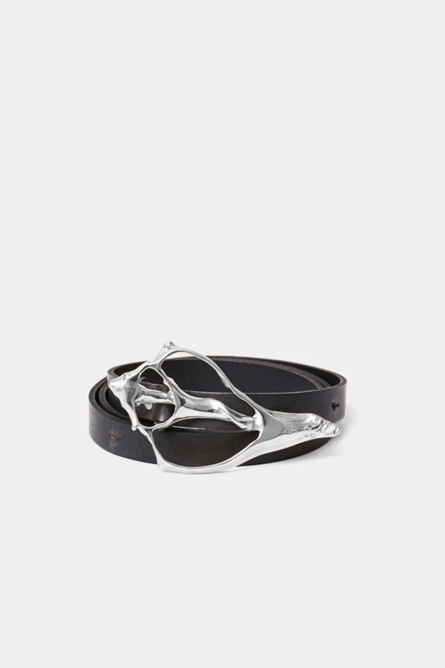 Rodebjer Women's Black & Silver Shell Belt - Stylish Designer Accessory