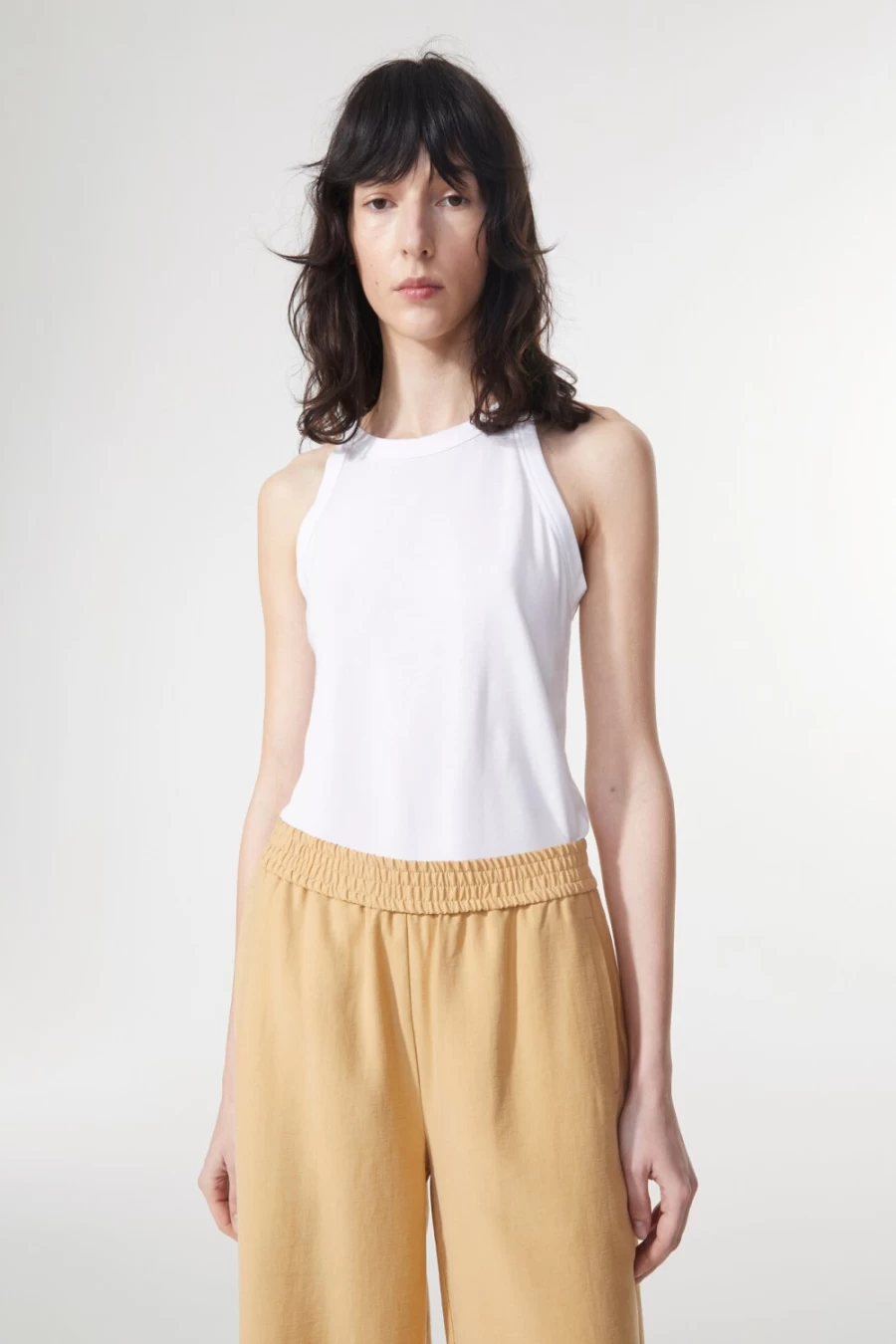 Rodebjer Oana Supple Top for Women in White - Elegant Comfort Wear