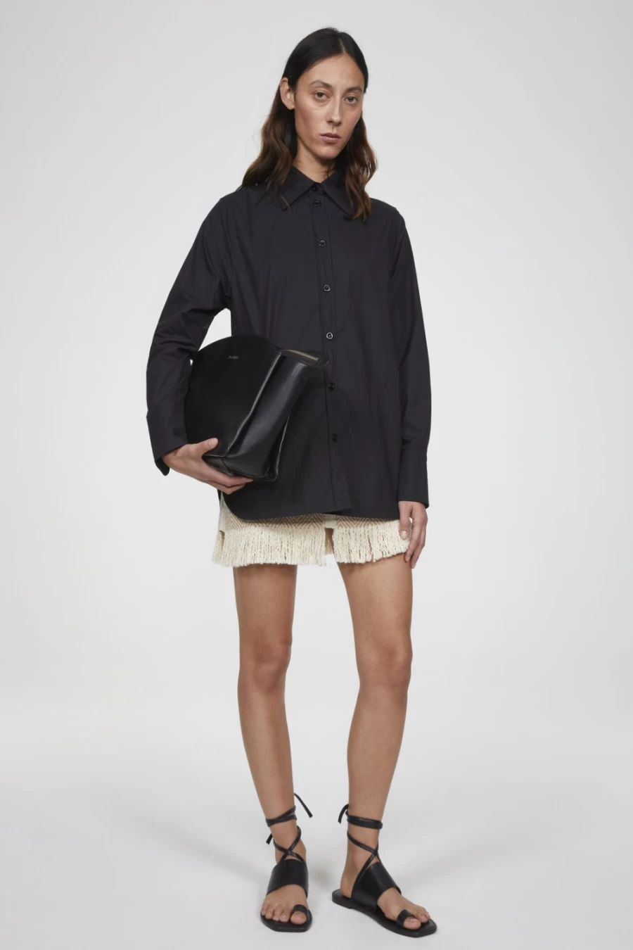 Rodebjer Women's Black Sofia Cotton Shirt - Classic Comfort & Style