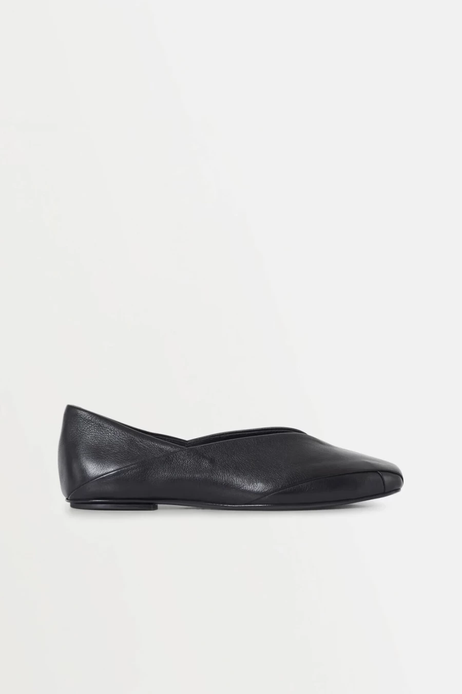 Rodebjer Ylena Flats for Women - Black Leather Comfortable Loafers