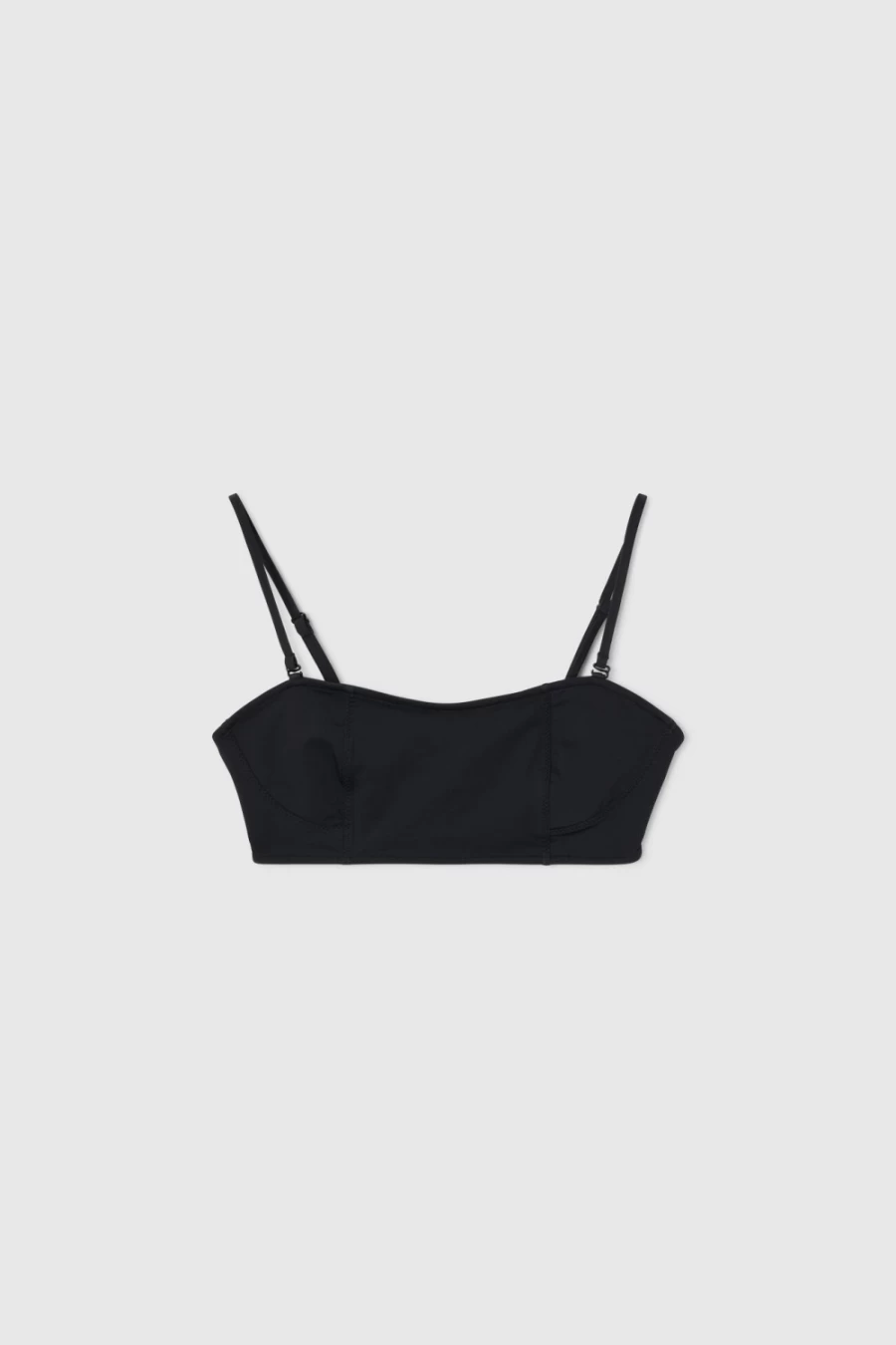 Rodebjer Women's Black Gnarly Bandeau Top - Sleek Strapless Design