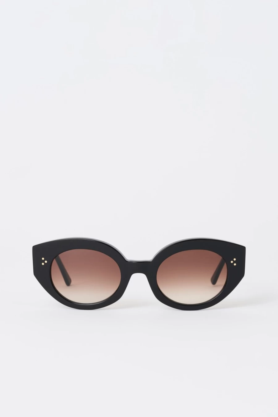 Rodebjer Women's Black Ponza Sunglasses – Stylish UV Protection Shades