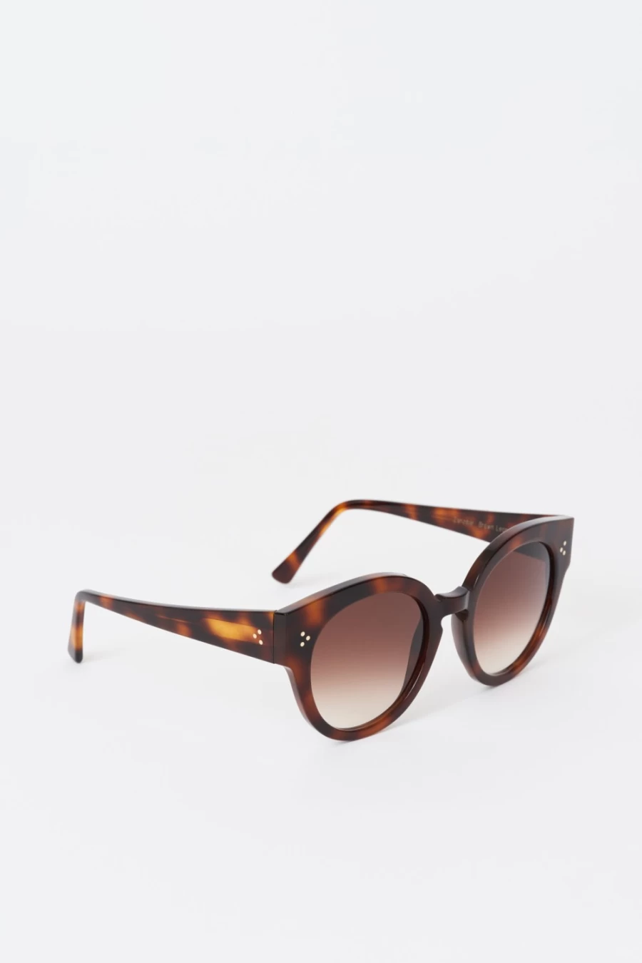 Rodebjer Women's Brown Leopard Print Zanzibar Sunglasses for Stylish UV Protection