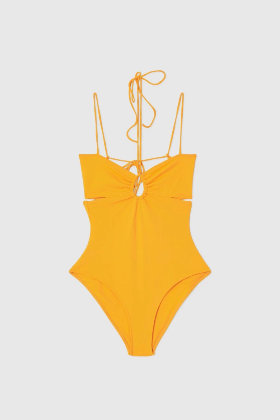 Rodebjer Women's Orange Haze Casoria Strappy Swimsuit | One-Piece Bathing Suit