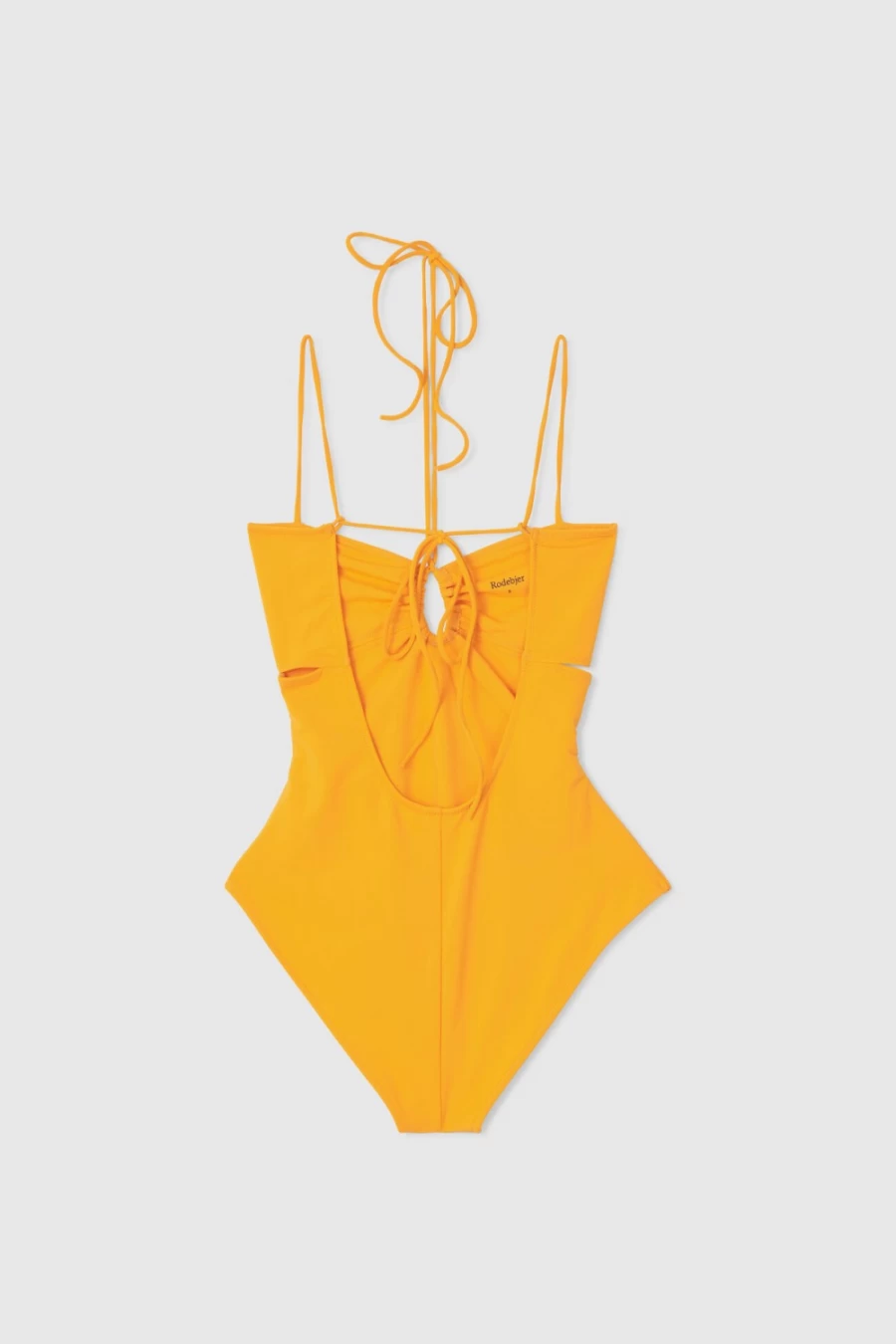 Rodebjer Women's Orange Haze Casoria Strappy Swimsuit | One-Piece Bathing Suit