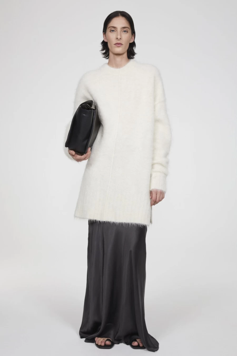 Rodebjer Women's Off White Knitted Sweater - Mirembe Cozy Pullover