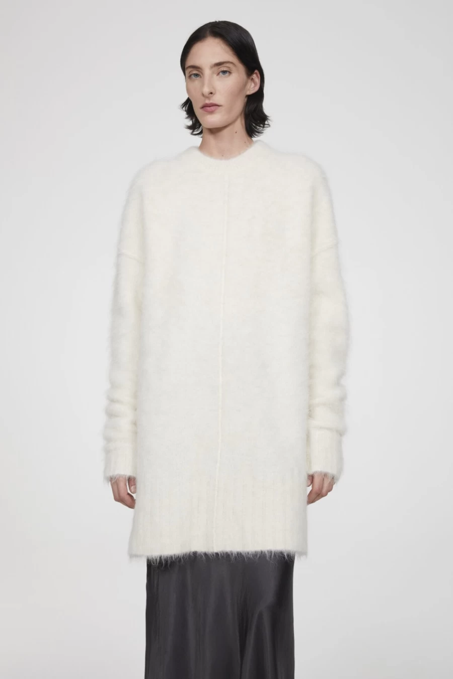 Rodebjer Women's Off White Knitted Sweater - Mirembe Cozy Pullover