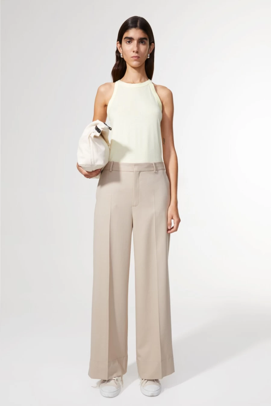 Rodebjer Women's Emilou Pants in Oyster - Premium Comfort & Style