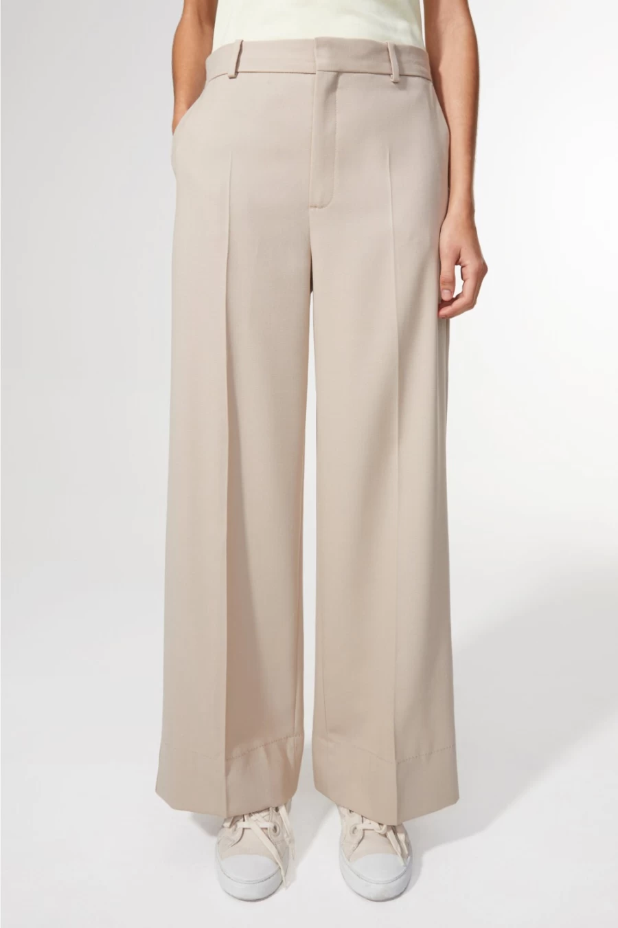 Rodebjer Women's Emilou Pants in Oyster - Premium Comfort & Style