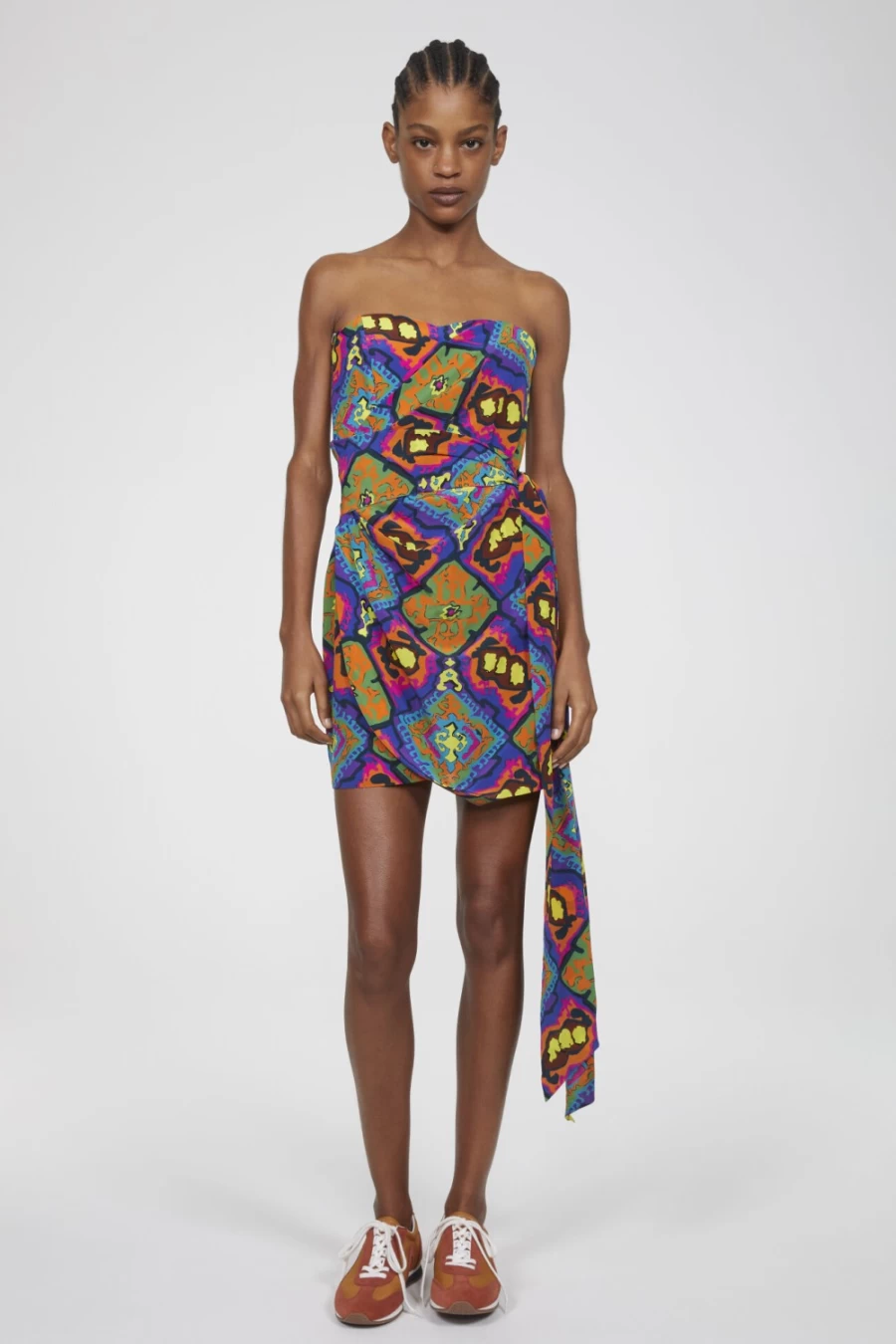 Rodebjer Women's Multi Colour Bologna Rihad Wrap Dress