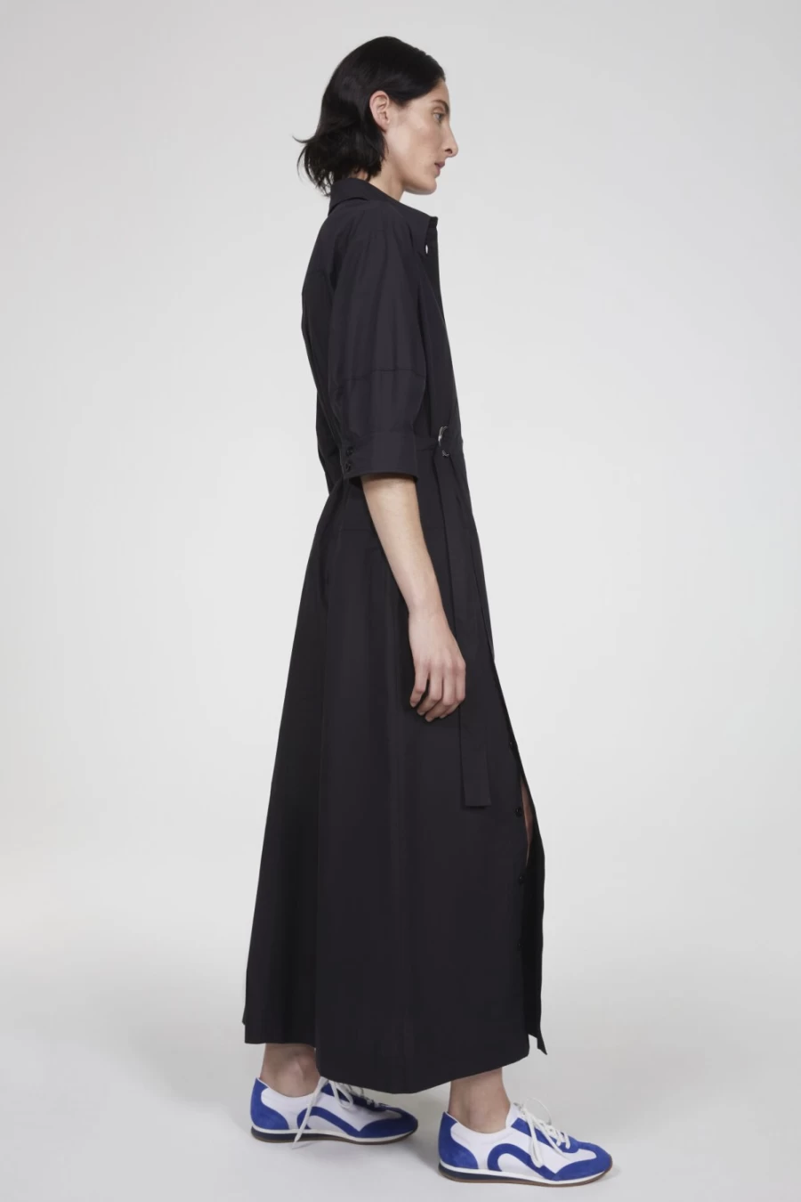 Rodebjer Women's Black Gelato Cotton Dress - Elegant & Comfortable Summer Dress