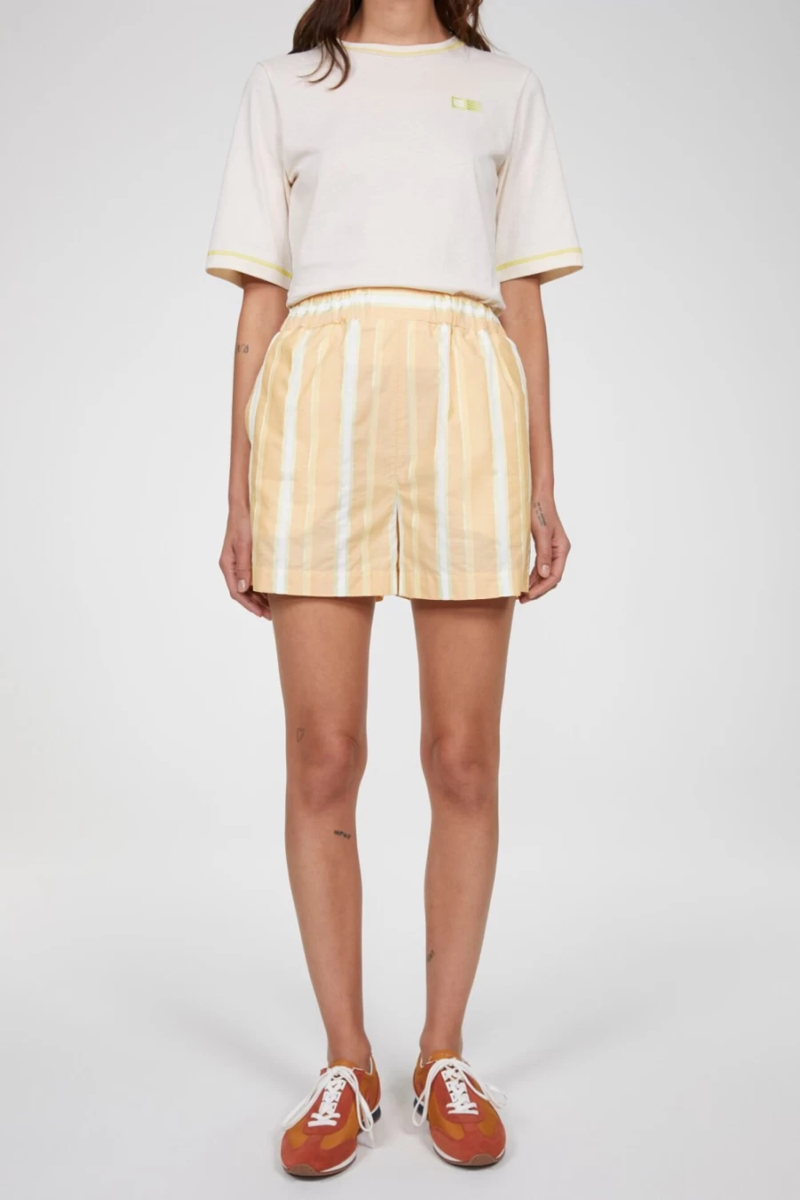 Rodebjer Women's Peach Perfect Cotton Shorts - Allesso Comfort Fit