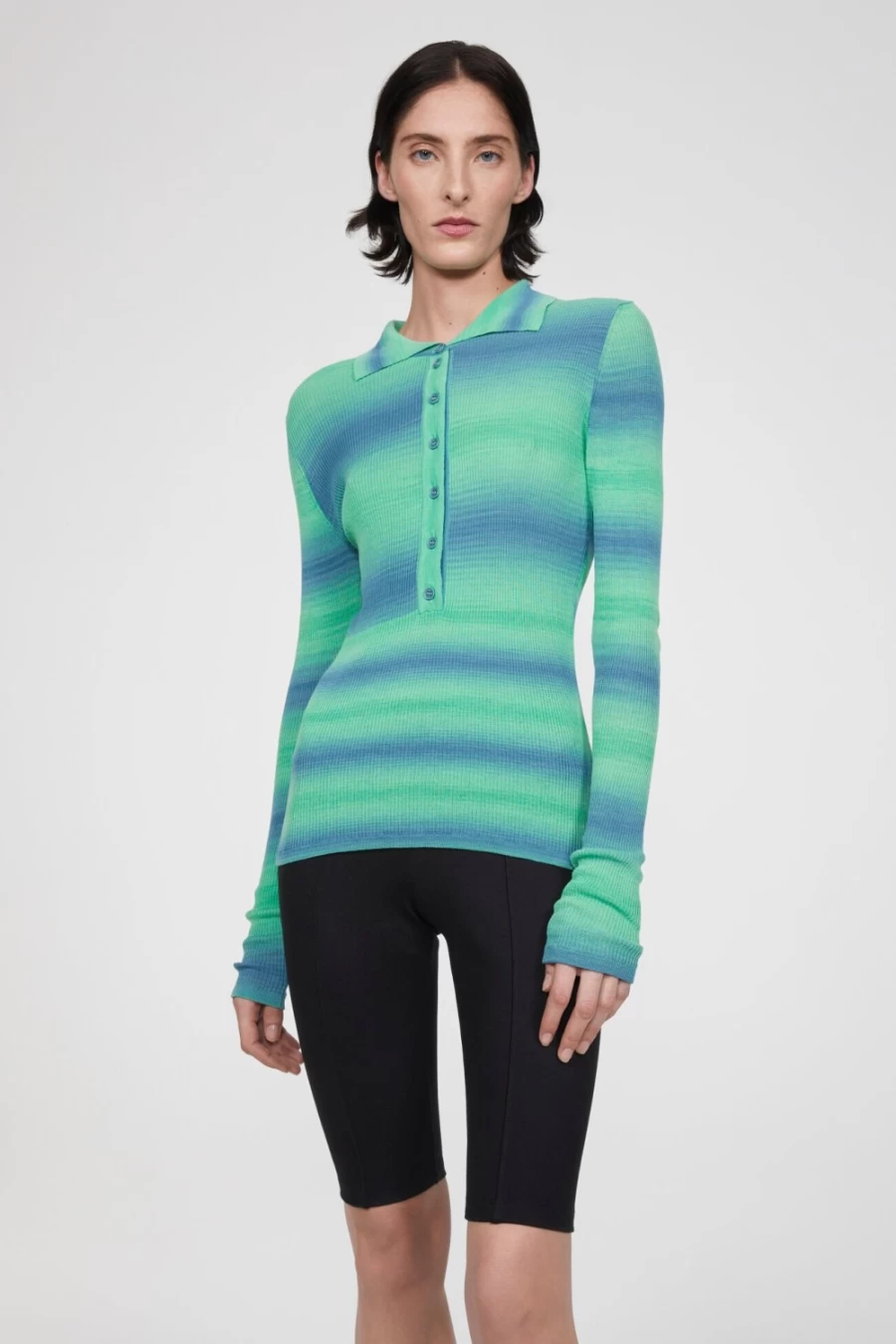 Rodebjer Women's Green Tonic Camilla Knitted Shirt
