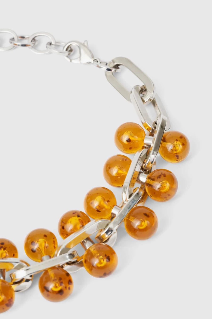 Rodebjer Women's Silver Saturn Metallic Necklace