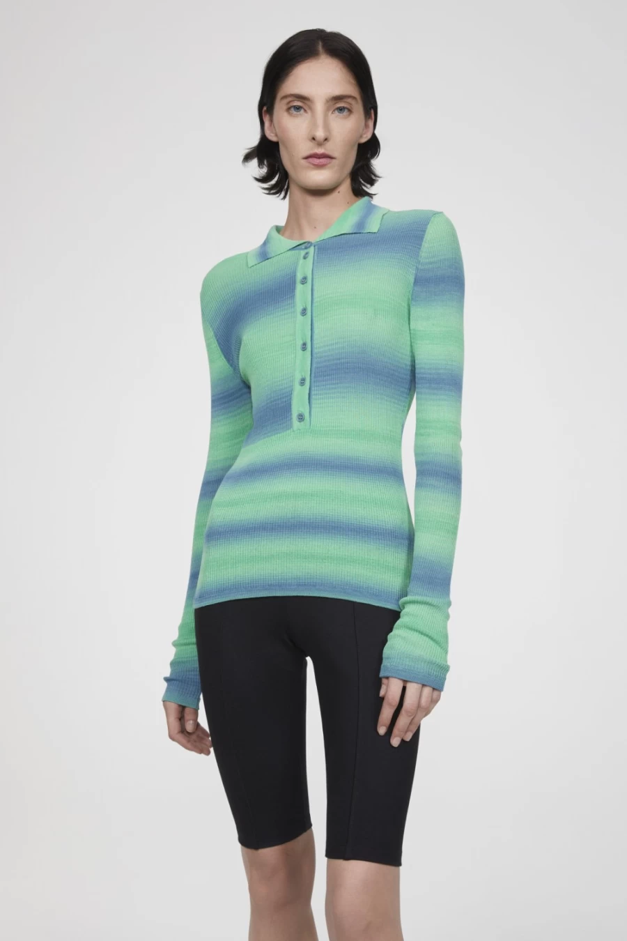Rodebjer Women's Green Tonic Camilla Knitted Shirt