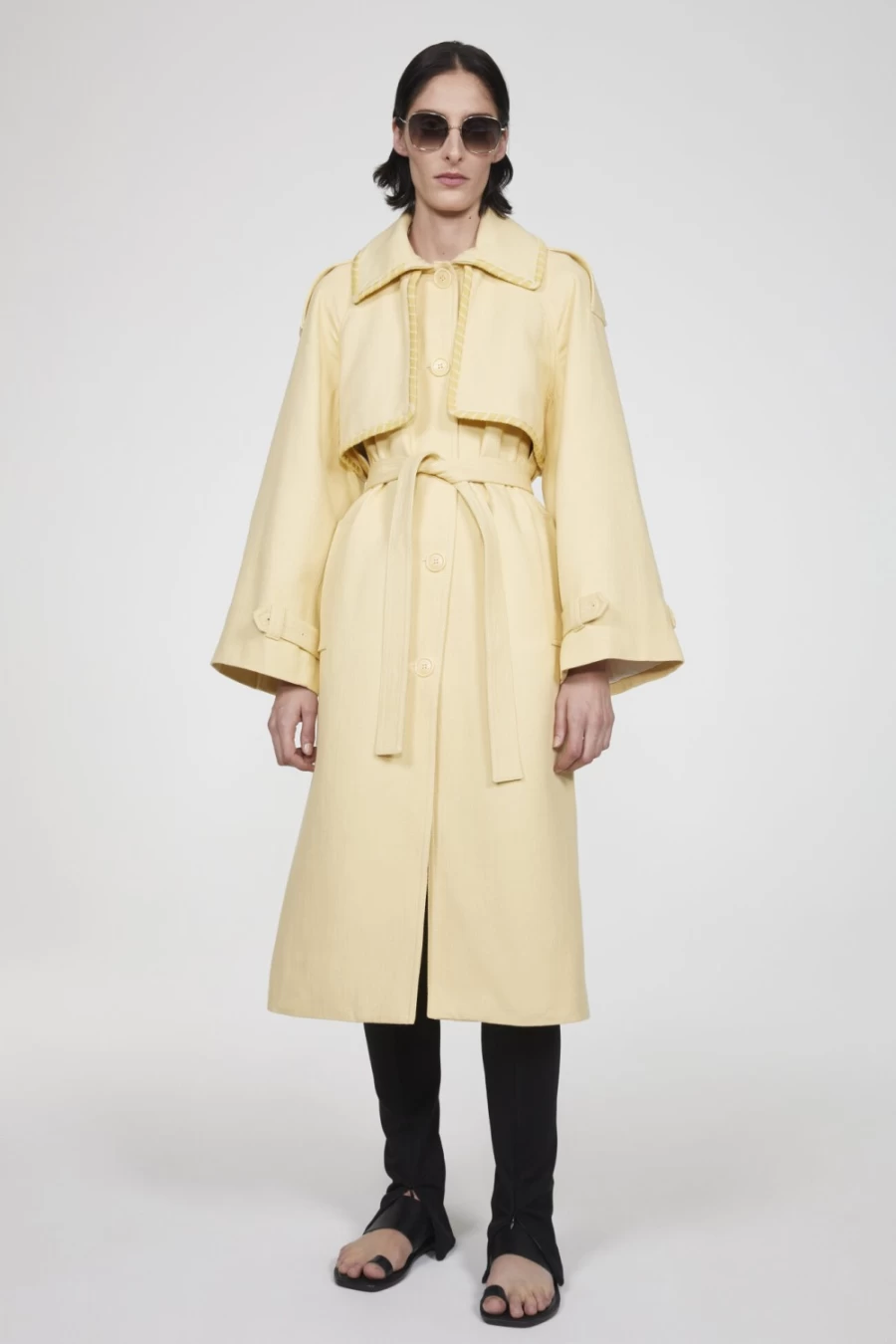 Rodebjer Women's Butter Milk Allesia Trench Coat