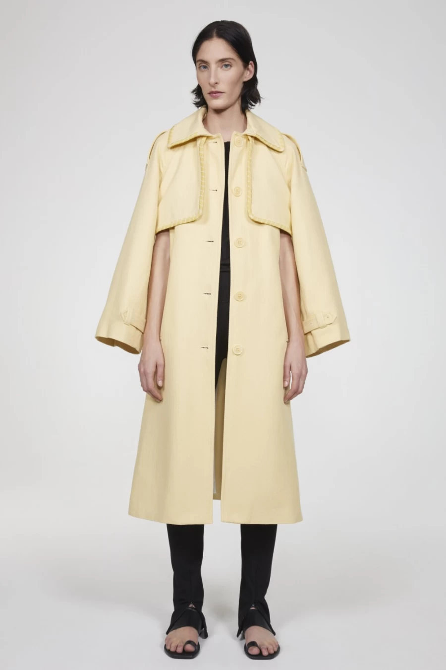Rodebjer Women's Butter Milk Allesia Trench Coat