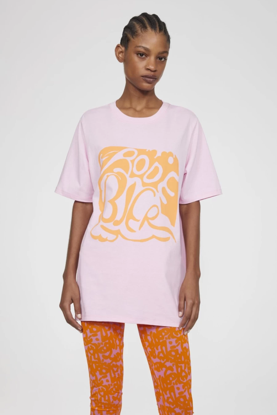 Rodebjer Women's Pink Moment Cotton Willis T-Shirt