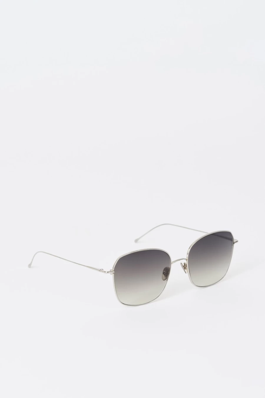 Rodebjer Women's Silver Santorini Sunglasses – Stylish UV Protection Shades