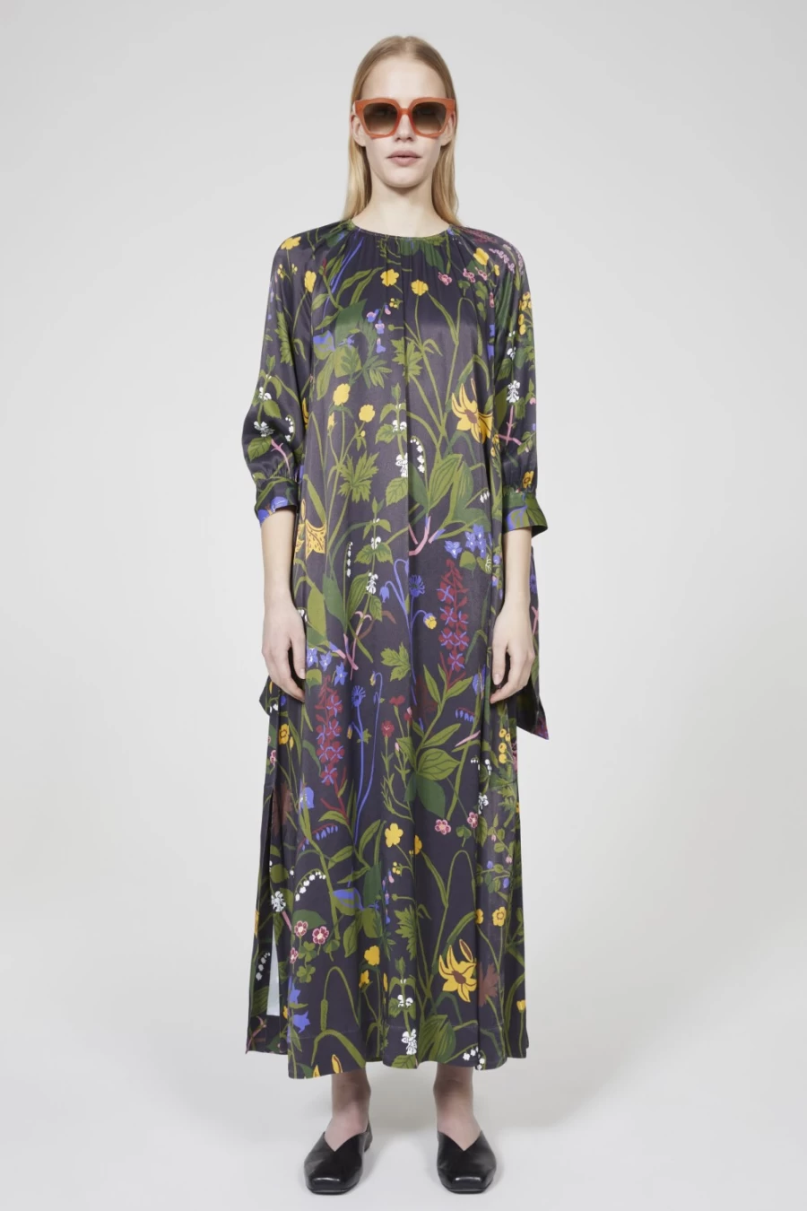 Rodebjer Wava Jobs Black Print Dress for Women
