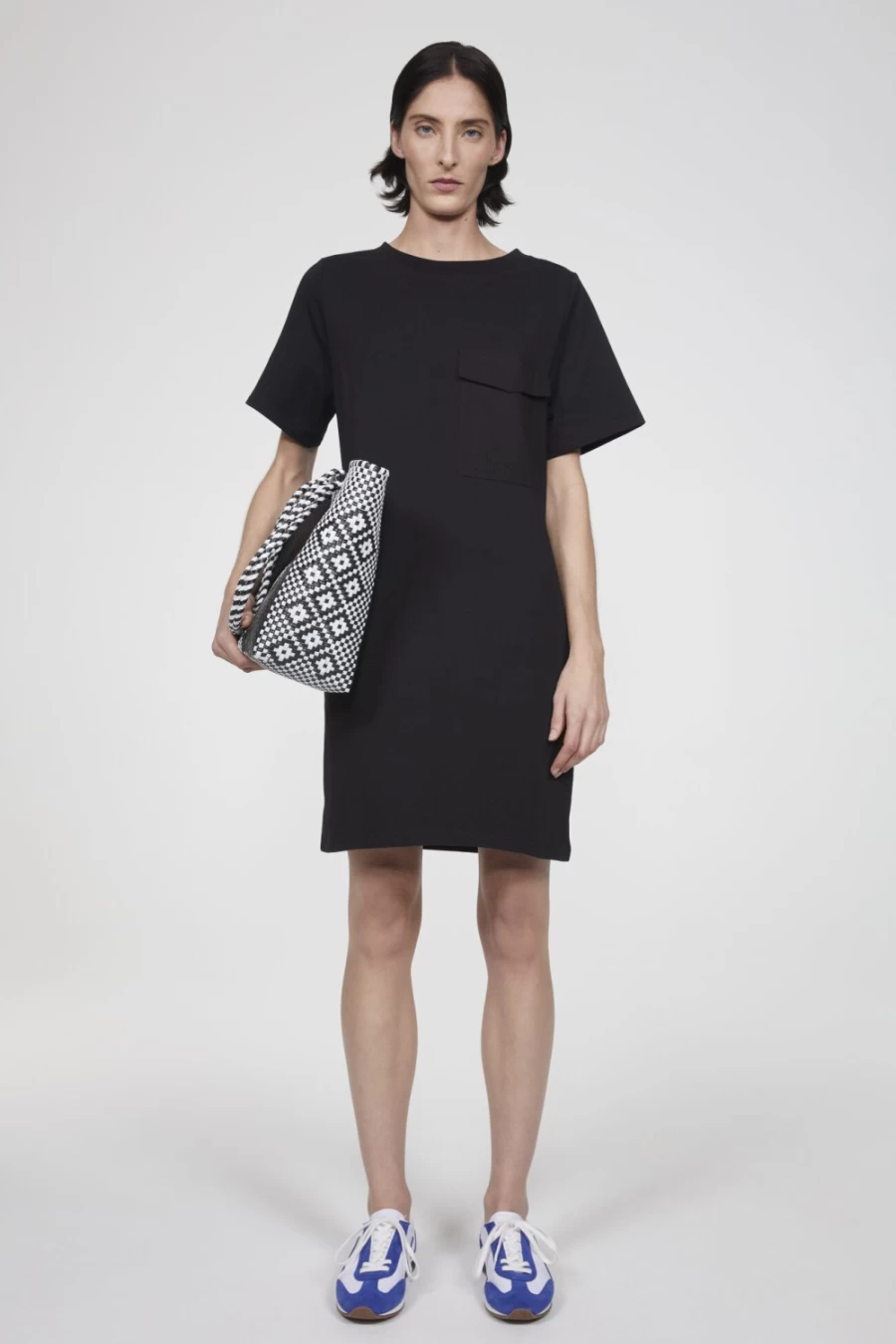 Rodebjer Women's Black Dee T-Shirt Dress - Stylish Casual Comfort Fit