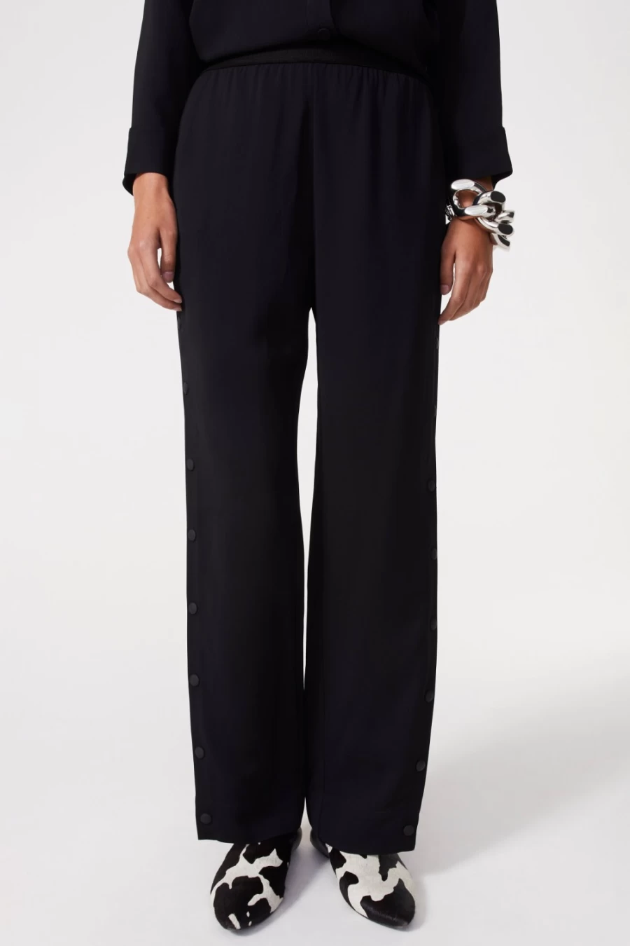 Rodebjer Irma Pants for Women - Classic Black Trousers