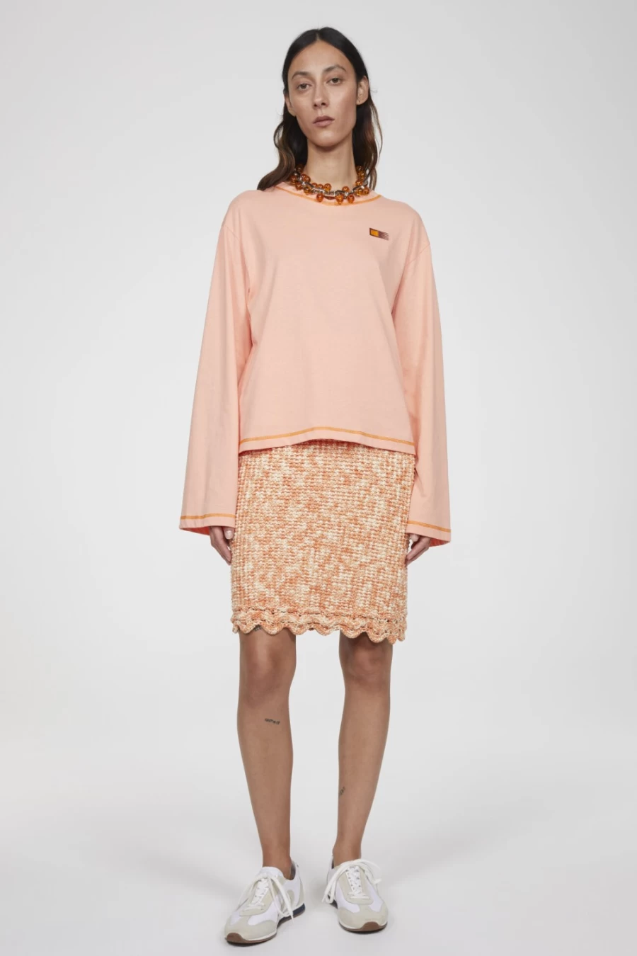 Rodebjer Women's Peach Perfect Jersey Top - Padano Style Comfort Fit
