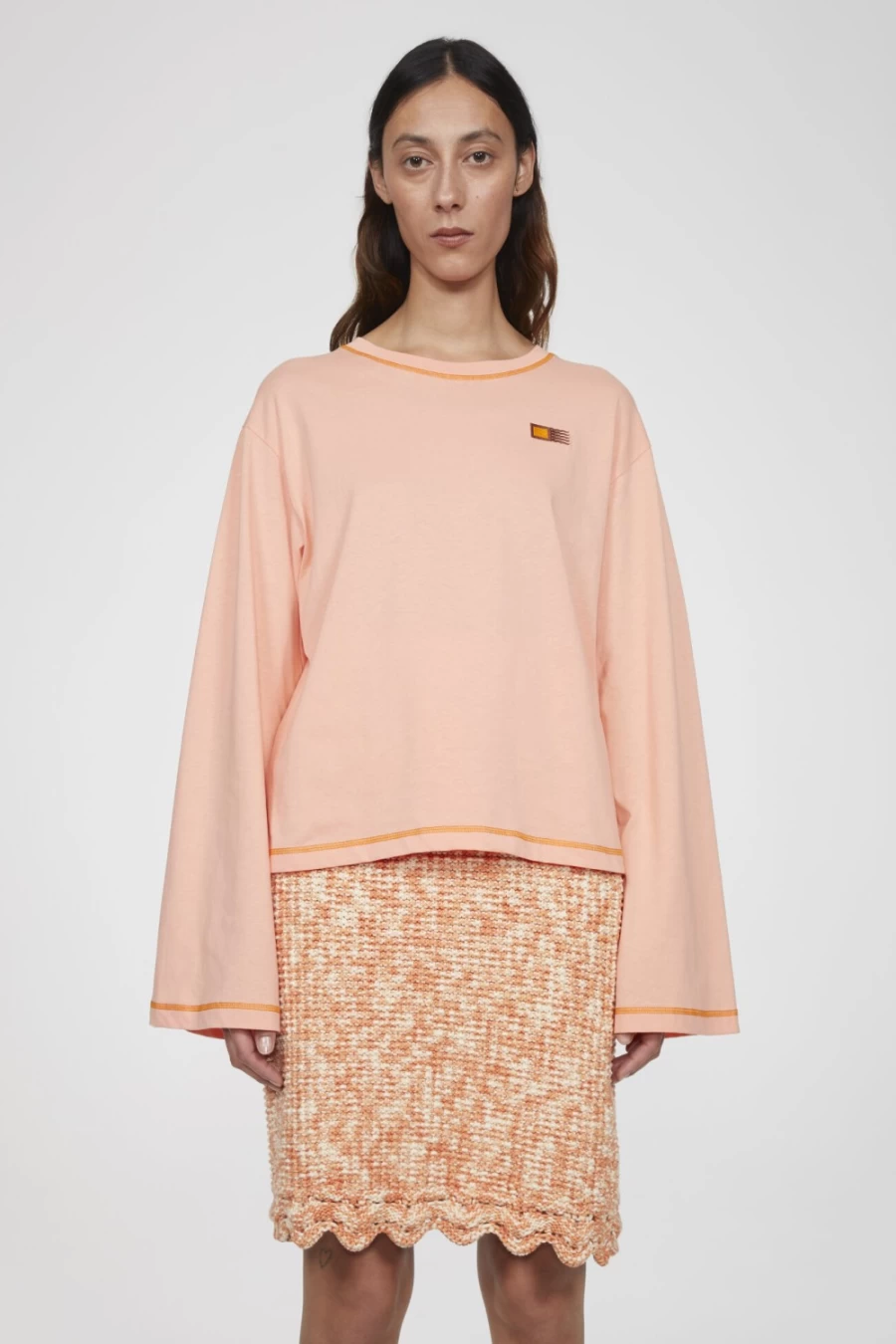 Rodebjer Women's Peach Perfect Jersey Top - Padano Style Comfort Fit