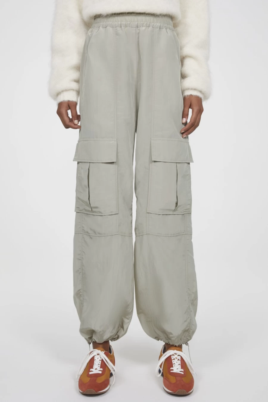Rodebjer Women's Clay Cargo Pants - Hayden High-Waisted Utility Trousers
