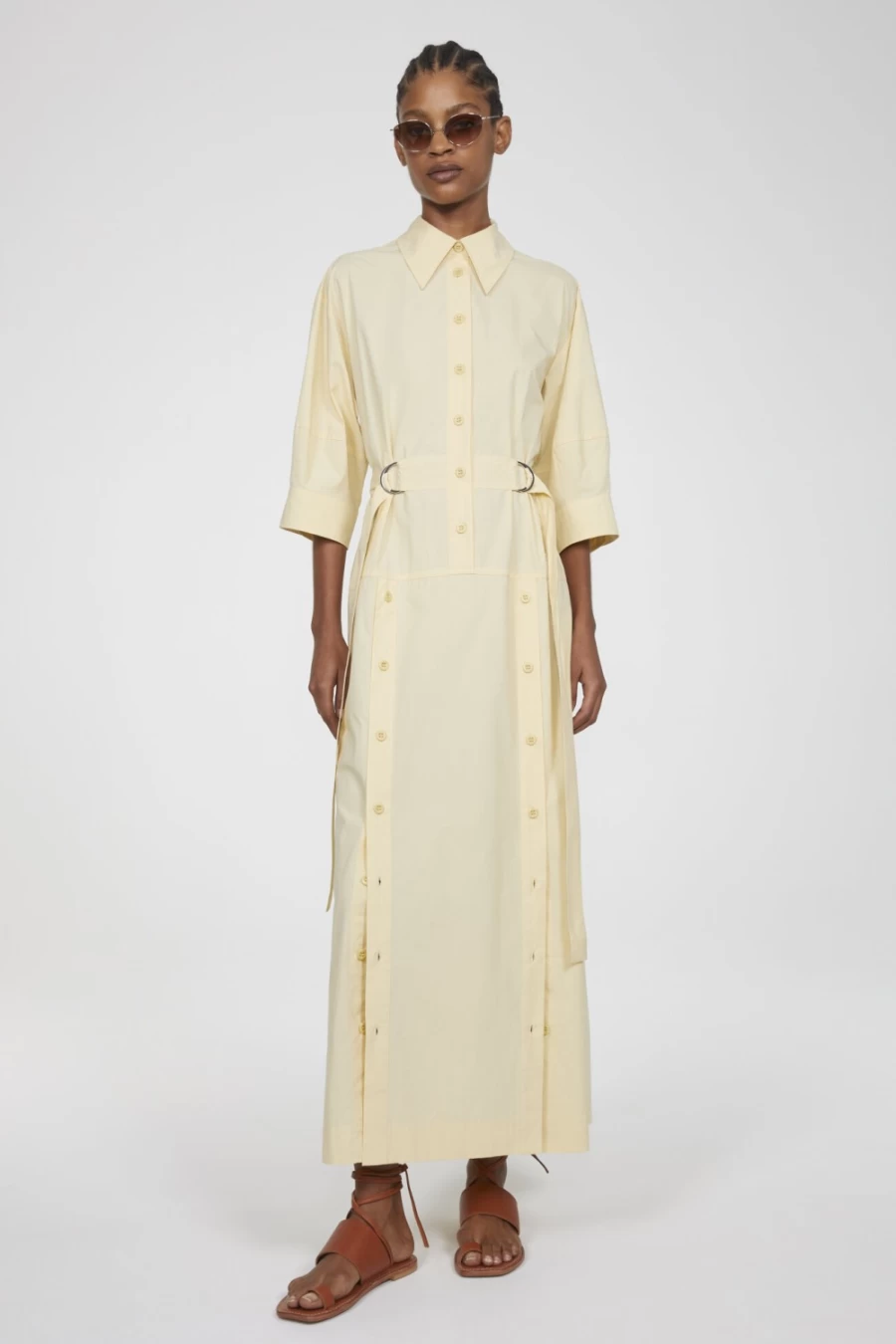 Rodebjer Women's Butter Milk Gelato Cotton Dress