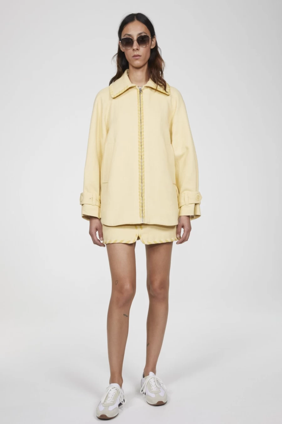 Rodebjer Women's Aletta Cotton Jacket in Butter Milk | Lightweight Casual Outerwear