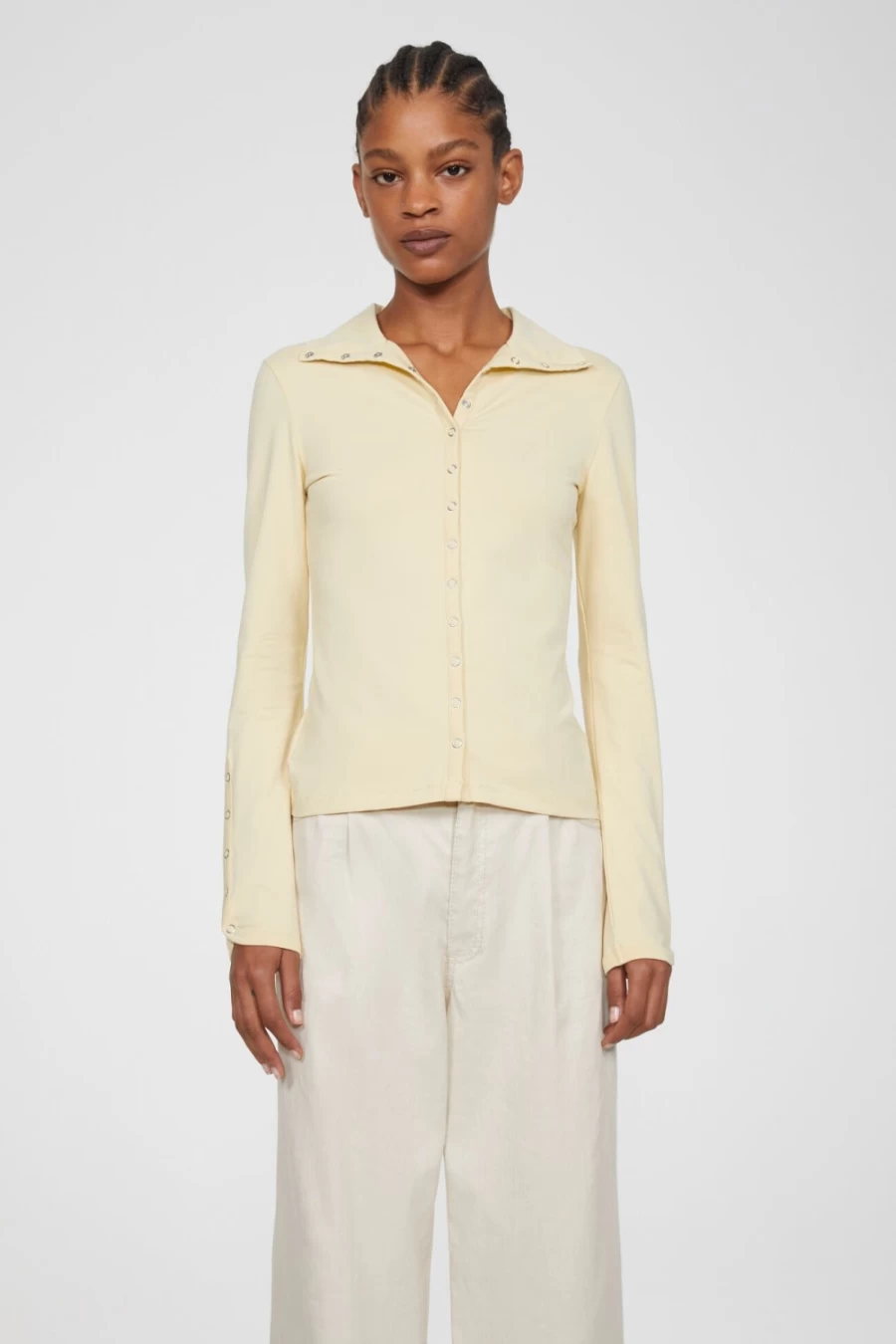 Rodebjer Women's Butter Milk Pirouette Jersey Top