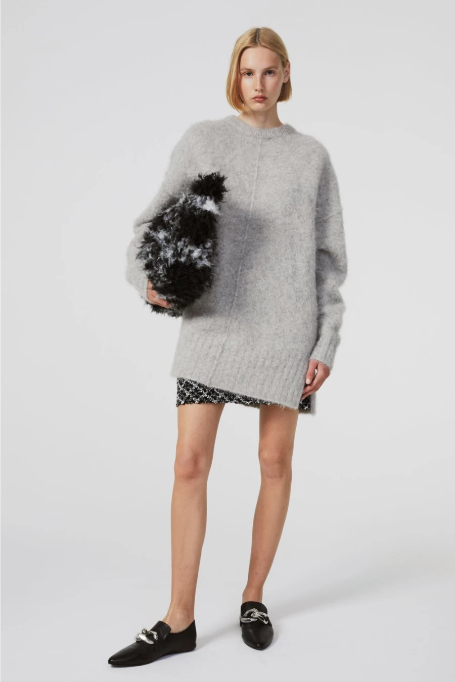 Rodebjer Women's Light Grey Knitted Sweater - Mirembe Style