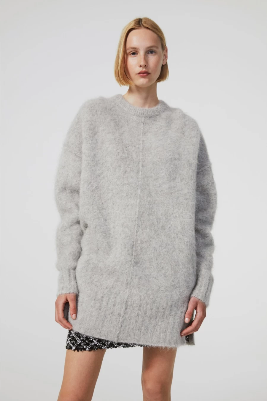 Rodebjer Women's Light Grey Knitted Sweater - Mirembe Style