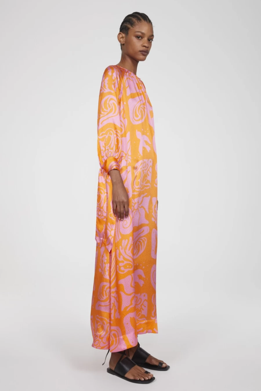 Rodebjer Wava Youthquake Dress for Women in Orange Haze - Stylish & Trendy