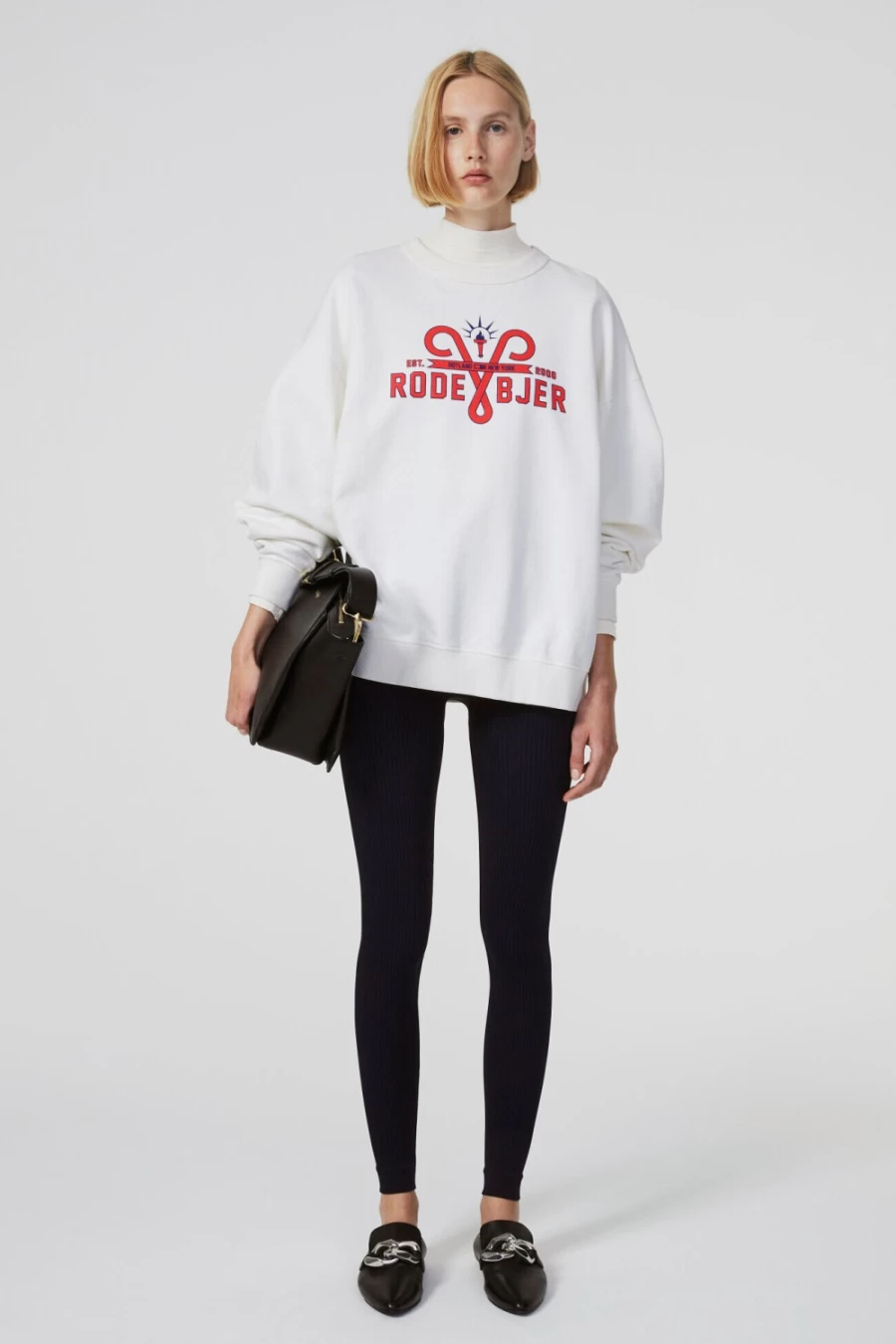 Rodebjer Women's Off White Iwa Uni Oversized Sweatshirt