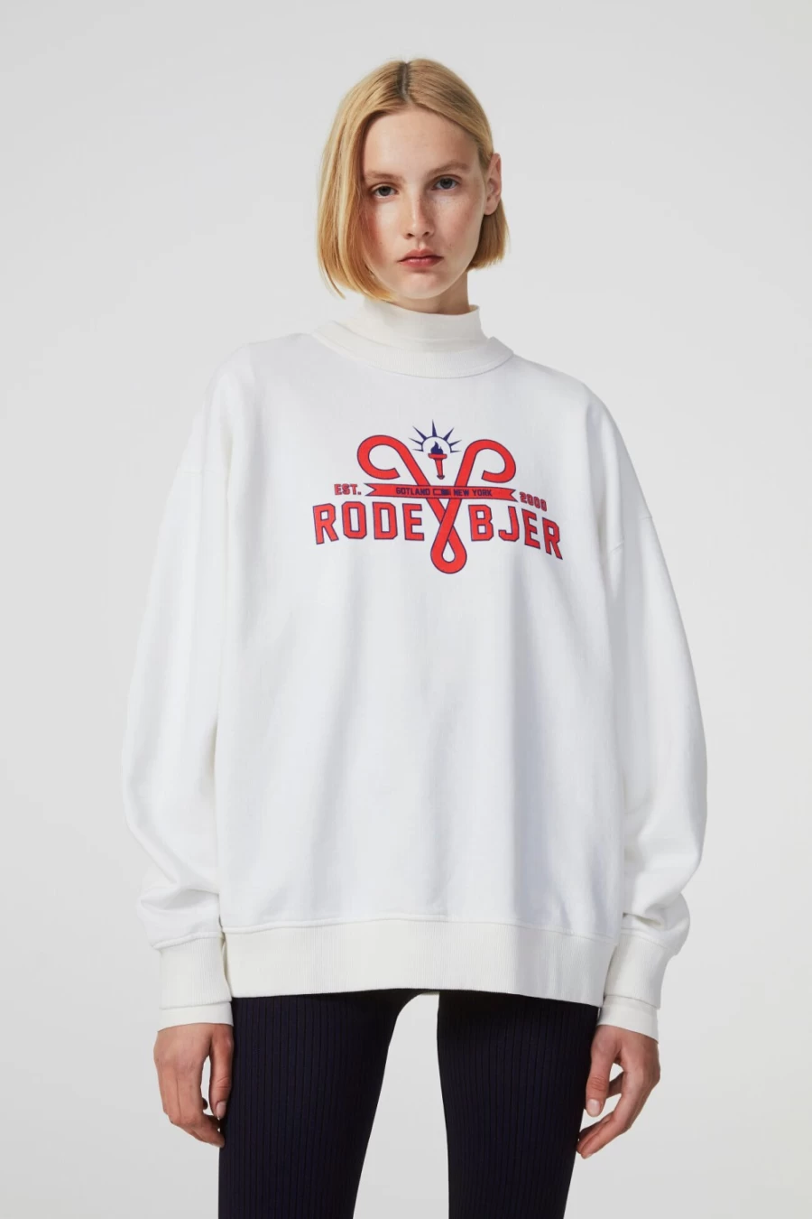 Rodebjer Women's Off White Iwa Uni Oversized Sweatshirt