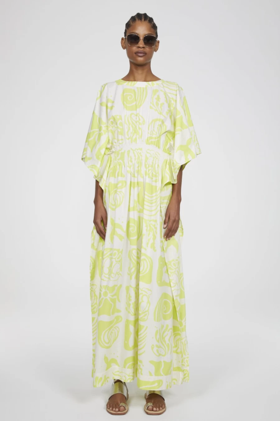 Rodebjer Women's Lime Cotton Mistie Dress