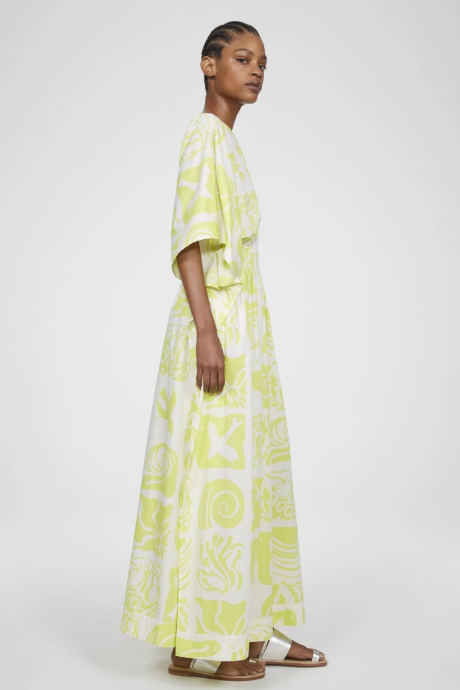 Rodebjer Women's Lime Cotton Mistie Dress