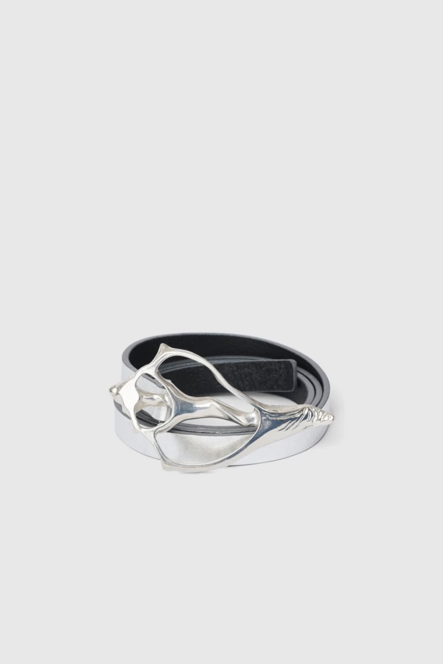 Rodebjer Women's Silver Shell Belt - Stylish Metallic Accessory for Outfits