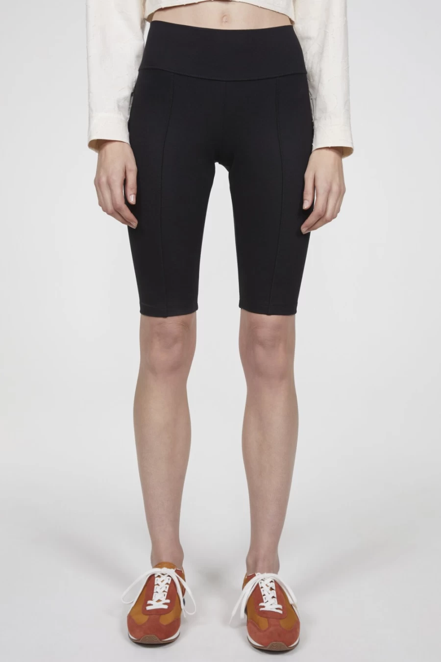 Rodebjer Women's Black Treviso Biker Shorts for Cycling & Comfort