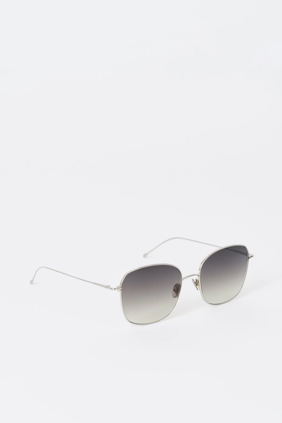 Rodebjer Women's Silver Santorini Sunglasses – Stylish UV Protection Shades