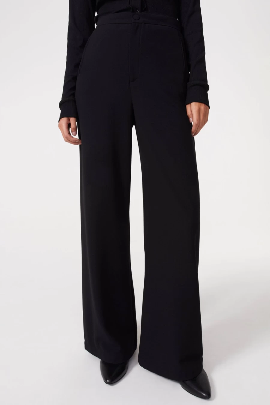 Rodebjer Women's Black Sini Wide Leg Pants