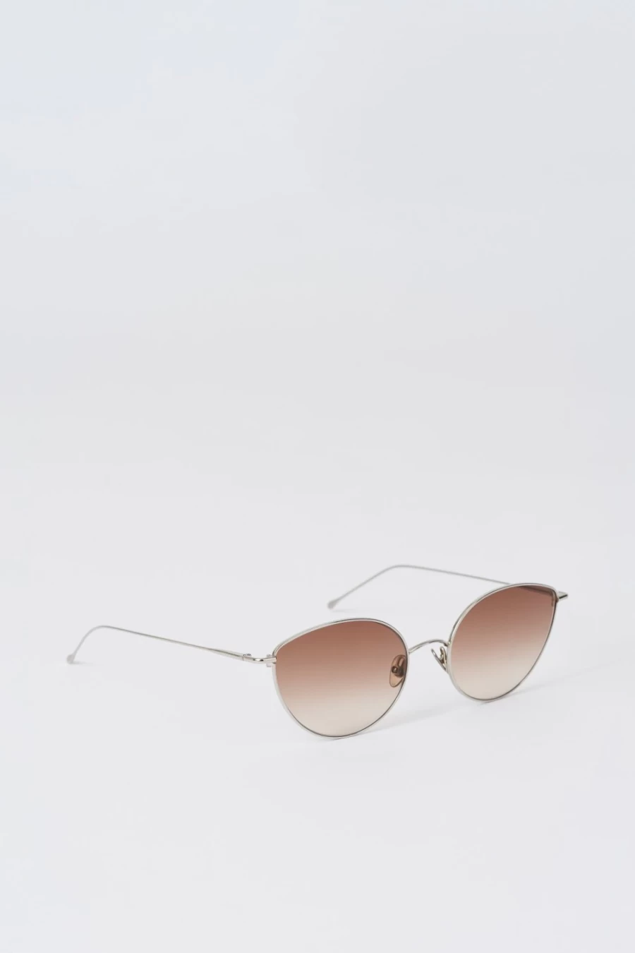 Rodebjer Women's Silver Capri Sunglasses – Stylish UV Protection Shades