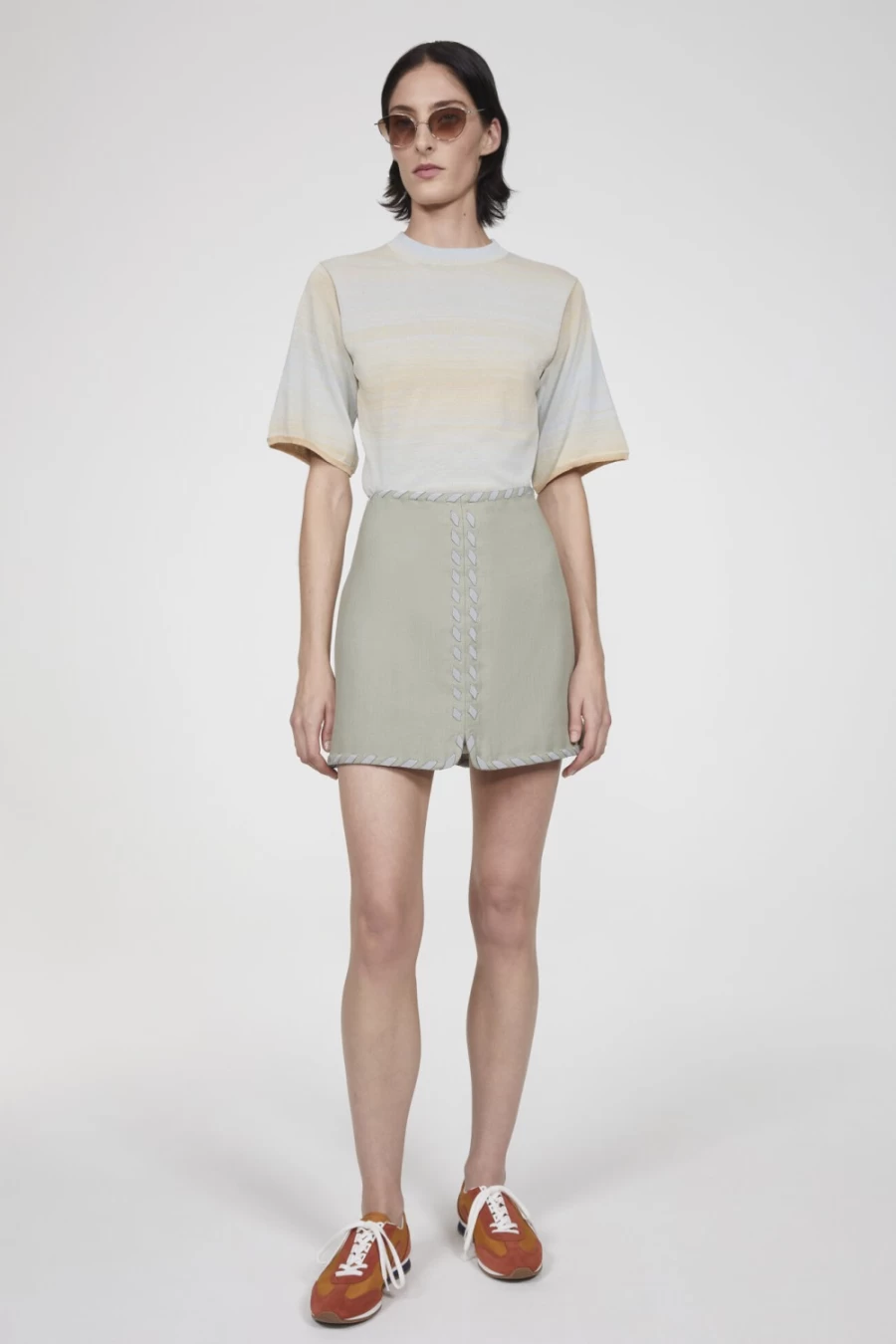 Rodebjer Women's Clay Sole Langett Skirt - Elegant A-Line Design