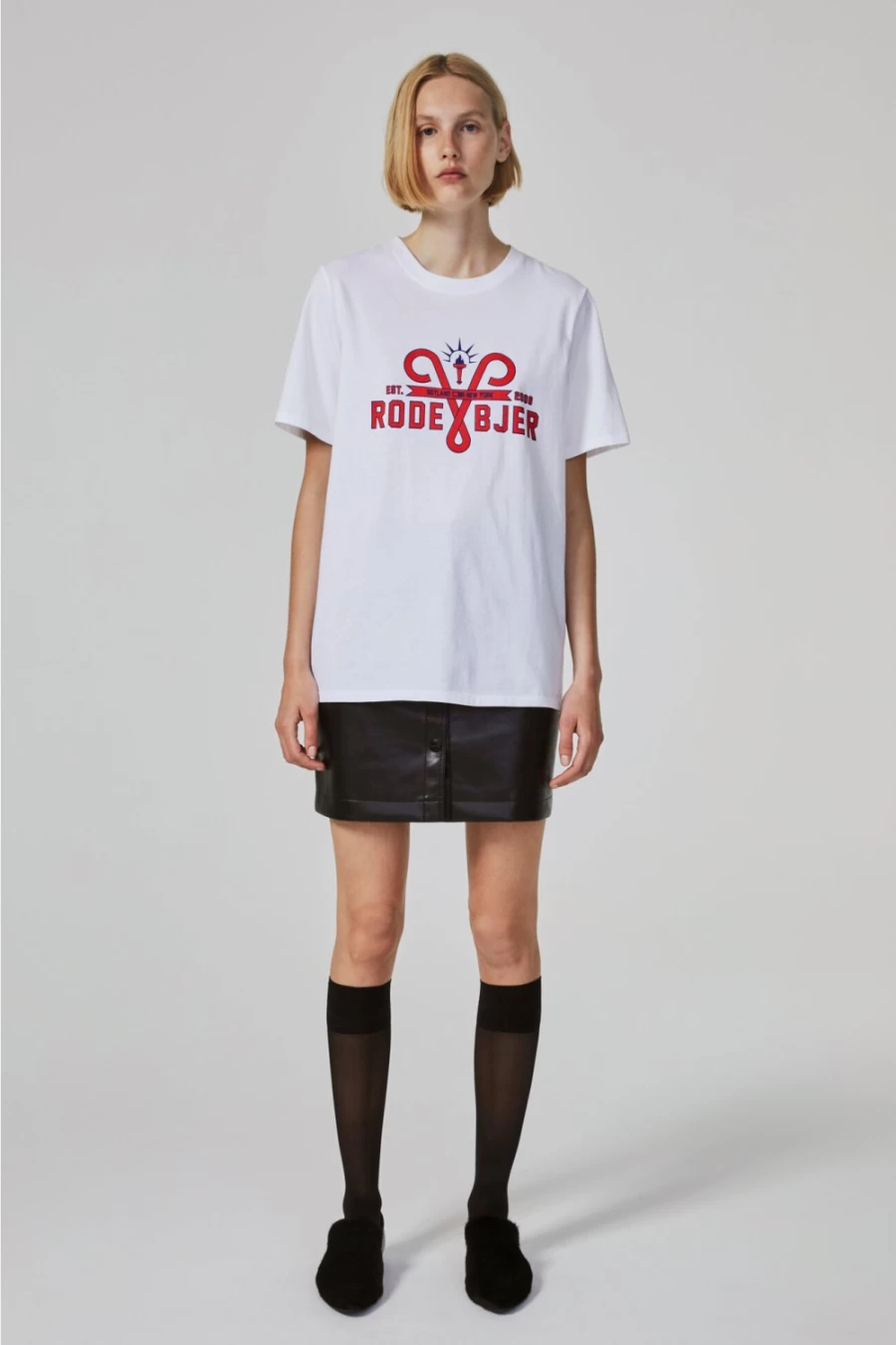 Rodebjer Women's White Willis Oversized T-Shirt