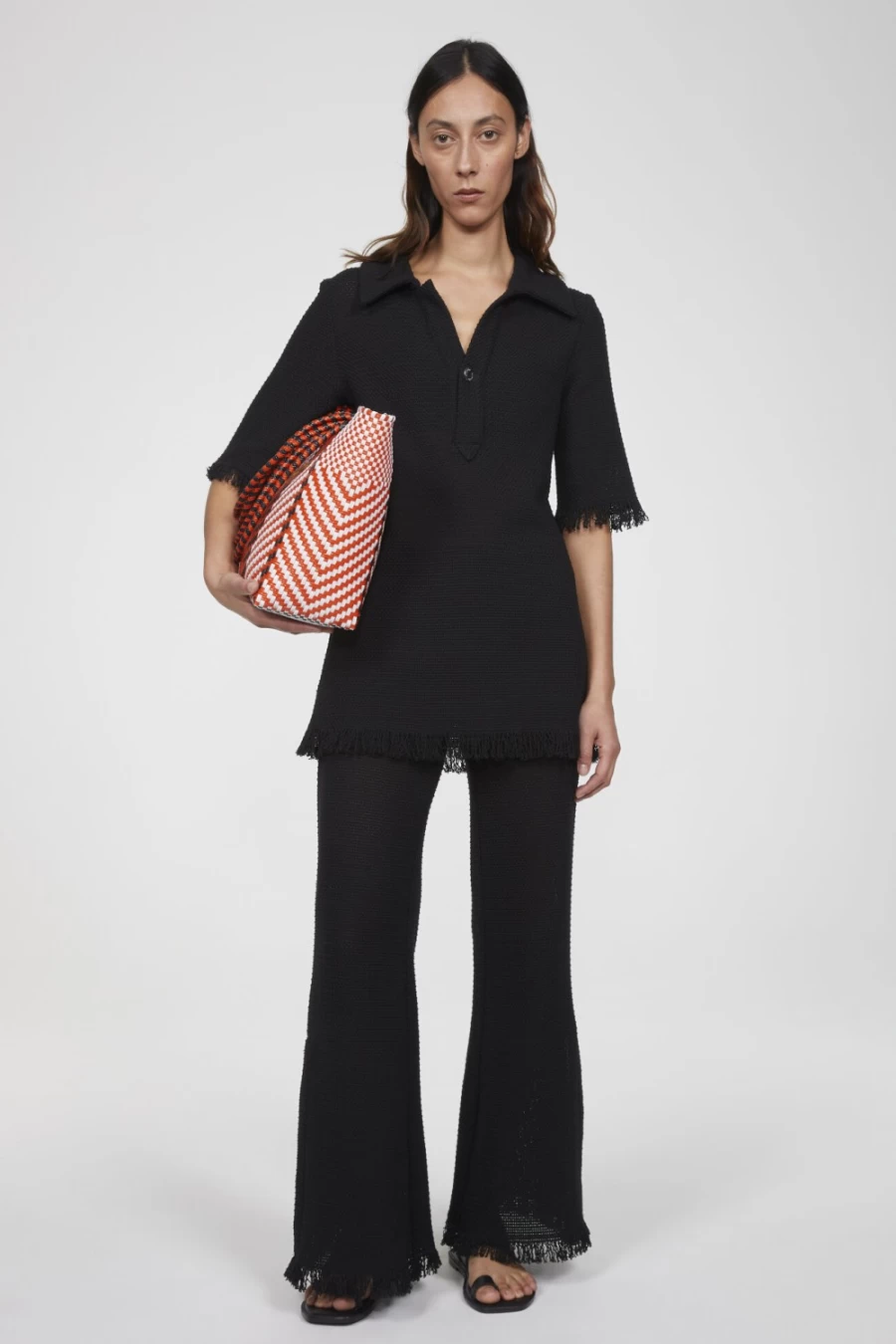 Rodebjer Women's Black Knitted Shirt – Nuori Style Premium Top